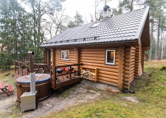 Valkla Puhkekeskuse Saunamaja Domek letniskowy *